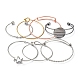 Fabrication de bracelets de manchette en acier inoxydable et en laiton FIND-XCP0001-18-1