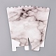 Textura de mármol patrón papel cajas de palomitas de maíz CON-L019-B-07-1