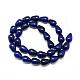 Dyed Synthetic Lapis Lazuli Beads Strands G-T004-01-2