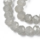 Glass Beads Strands EGLA-A034-J4mm-D10-2