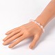 Pierres précieuses perles bracelets extensibles BJEW-JB01804-01-3
