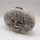 Punk rock cranio sera della frizione delle donne del sacchetto della borsa AJEW-L016-20A-1