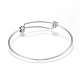 Adjustable 304 Stainless Steel Expandable Bangle Making X-BJEW-G546-01P-3