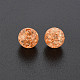 Perles en acrylique transparentes craquelées MACR-S373-66-N05-3