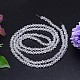 Faceted Imitation Austrian Crystal Bead Strands G-M180-5mm-01A-2
