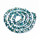 Electroplate Glass Beads EGLA-Q091-14mm-B06-2