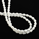 Imitation Jade Glass Beads Strands GLAA-Q042-22-2