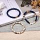 Perles d'amour empilant des bracelets extensibles pour femmes BJEW-SZ0001-93-5