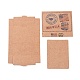 Kraftpapierboxen und Schmuckkarten für Halsketten CON-L016-B05-1