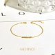 Shegrace 925 bracelets en argent sterling JB09C-4