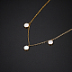 Edelstahl-Anhänger-Halsketten für Frauen RG3709-2-2