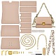Bricolage coudre sur des kits de sacs à bandoulière pour femmes en cuir pu DIY-WH0034-34G-02-1