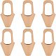 Nbeads 6 pcs cônes en papier kraft de mariage avec poignée CARB-NB0001-06-1