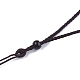 Fabricación de collar de cuerda de nylon MAK-T005-21B-2