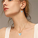 Серьги и ожерелья из сплава акриловые комплекты украшений SJEW-PH01380-02-2