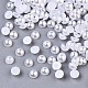 10000pcs cabujones de imitación de perlas de plástico abs SACR-S738-3mm-Z9-1