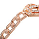 Acier inoxydable de haute qualité montre strass bracelet WACH-A004-07RG-5