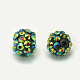 Chunky Resin Rhinestone Beads RESI-M019-M-2
