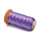 ポリエステル糸  ジュエリー作りのための  暗紫色  0.12mm  約1640.41ヤード（1500m）/ロール NWIR-G018-A-24-2