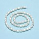 Natural Cultured Freshwater Pearl Beads Strands PEAR-J006-10B-01-3