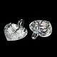 Подвески lampwork FOIL-K003-02C-2