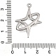 Aluminium Anhänger & Charms&nbsp;AL-CBA31C4-01P-3