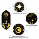 Kit de fabrication de divination pendule creatcabin diy DIY-CN0002-07-3