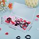GORGECRAFT 1 Box 60PCS Anti-Lost Silicone Rubber Rings 4 Colors 8mm 13mm 20mm Diameter Non-Lost O Rings Adjustable Holder Necklace Replacement Lanyard Pendant for Pens Device Keychains Office Supplies SIL-GF0001-24-7