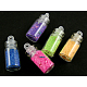 Подвески стеклянные бутылки для мобильных телефонов DBF011-2