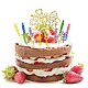 Plantillas de troqueles de corte de acero al carbono con tema de adorno para tarta de cumpleaños DIY-WH0309-1509-3