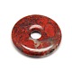 Donut/Pi Disc Natural Gemstone Big Pendants G-L234-50mm-M-2