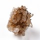 Anillo ajustable con druzy irregular de piedras preciosas naturales RJEW-G271-02P-3