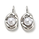 Alloy with ABS Plastic Imitation Pearl Pendants FIND-G061-05P-1