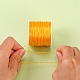 Cuerda de cristal elástica plana EW-YW0001-0.8mm-02G-5