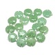 Avventurina fiore filamenti di perline verdi naturali G-L173-20mm-03-2