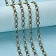Cadenas hechas a mano de hierro cadenas figaro cadenas madre-hijo CHSM003Y-AB-3