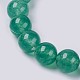 Natural Jade Beaded Stretch Bracelet BJEW-P213-10-6mm-2