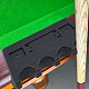 SUPERFINDINGS 4 Cue Pool Stick Holders Self Adhesive Plastic Billiard Cue Stick Rack Pool Cue Claw Cue Rest Cue Stick Holder for Table DIY-WH0430-317A-5