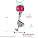 925 Sterling Silver Pendant Necklaces NJEW-BB18239-3