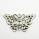 Accessoires écharpe en alliage strass attache pendentif écharpe papillon DIY-X0094-5