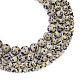 Yilisi 4 brins 4 brins de perles de jaspe dalmatien naturel de style G-YS0001-06-2
