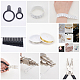 PandaHall DIY Bracelet Ring Tools Kit-Bracelet Mandrel Bangle Sizer Tool TOOL-PH0001-40-5