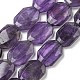 Natürlichen Amethyst Perlen Stränge&nbsp;G-P544-B06-01-1