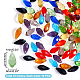 AHANDMAKER 100 Pcs Faceted Teardrop Glass Beads GLAA-GA0001-37-2