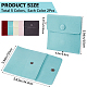 Craspire 10 шт. 5 цвета квадратные бархатные мешочки для ювелирных изделий TP-CP0001-04-2