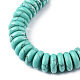 Synthetic Turquoise Beads Strands G-F743-06N-4
