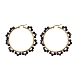 201 Stainless Steel Hoop Earrings EJEW-JE04041-02-2