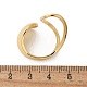 Messing Manschettenringe&nbsp;RJEW-C120-06G-5