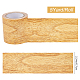 Gorgecraft不織布模造木目粘着テープ  オーク材の穀物修理テープパッチ  フラット  ナバホホワイト  57mm  約4.57m /ロール DIY-GF0005-15C-2