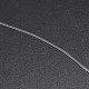 韓国の平らな弾性結晶ストリング  弾性ビーズ糸  ストレッチブレスレット作り用  透明  1mm  約1093.61ヤード（1000m）/ロール EW-D005-B-2